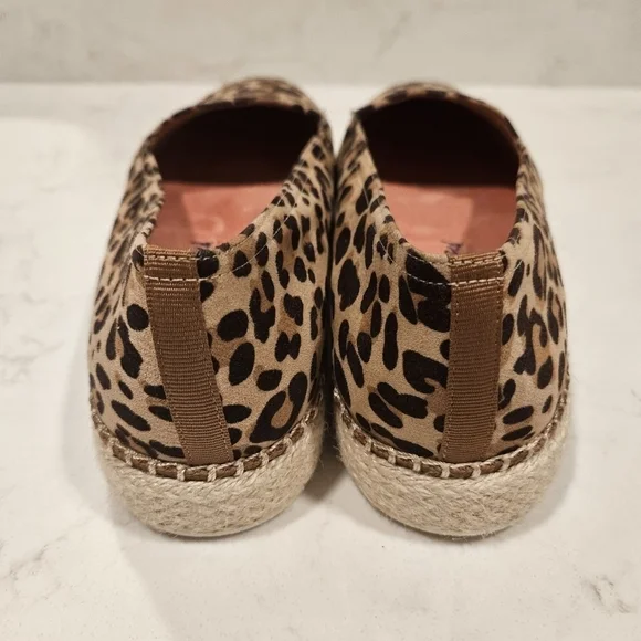 Dr. Scholls Festival Espadrilles Slip On Cheetah Print Slip On Shoes Size 10 - Picture 7 of 10